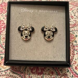 Disney x Baublebar Minnie Mouse Rhinestone earrings